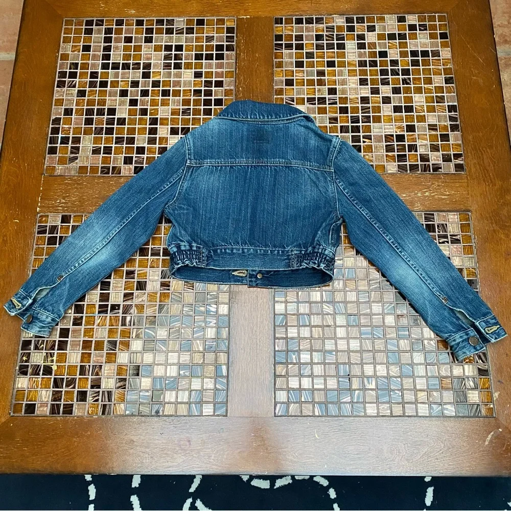 Ralph Lauren Denim Distressed Girls Jacket